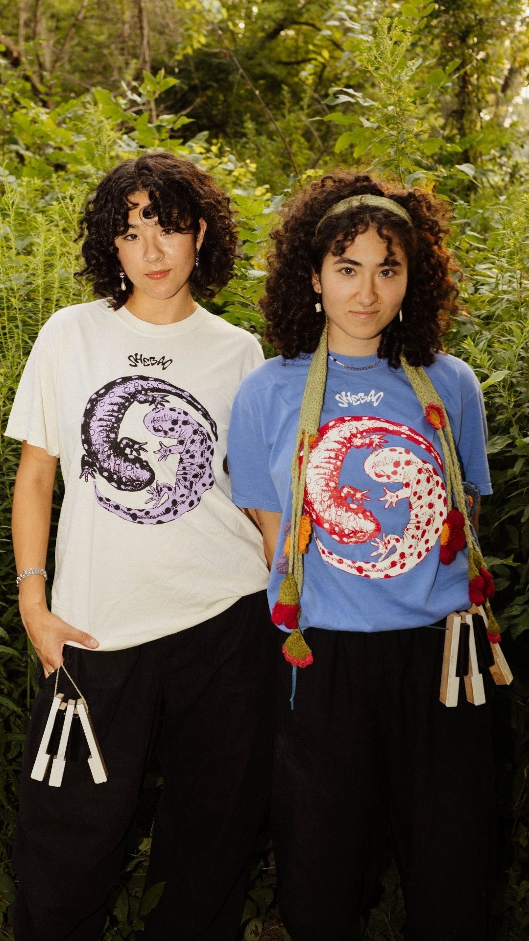 SHEBAD | Spotted Salamander T-Shirts