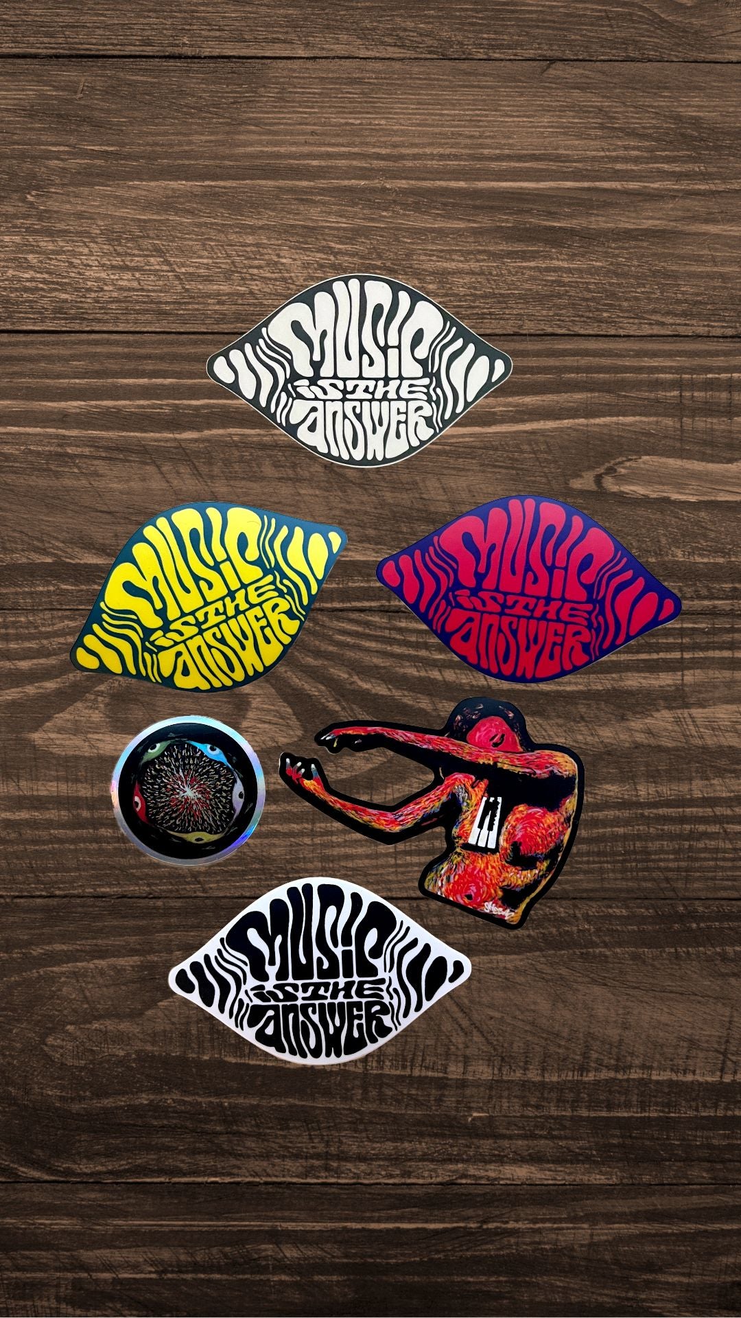 SHEBAD | 3-Piece Sticker Bundle