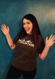 girl wearing brown I, The Mountain | Logo T-Shirt