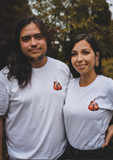 guy and girl wearing Luke Swinson x Good Co. | Limited Run T-Shirt Media 1 of 4